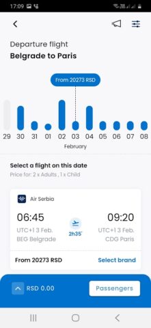 Air Serbia для Android — скриншот 2