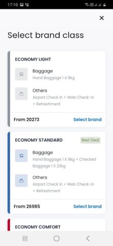 Air Serbia для Android — скриншот 3