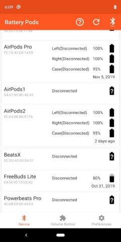 AirPods on Android для Android — скриншот 3