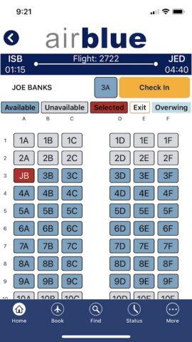 Airblue для Android — скриншот 1