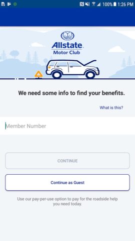 Allstate Motor Club для Android — скриншот 1