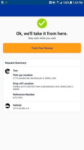 Allstate Motor Club для Android — скриншот 5