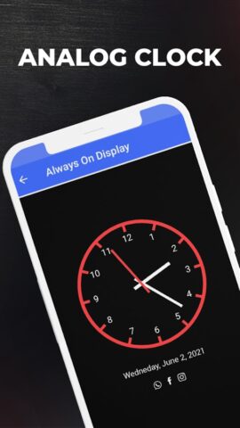 Всегда на дисплее Amoled Clock для Android — скриншот 2