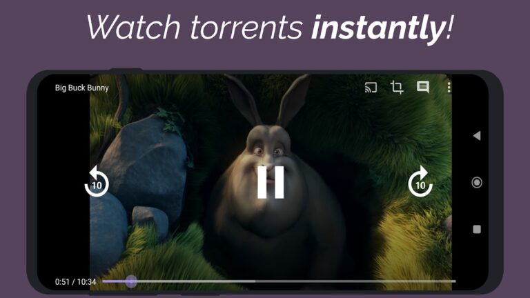 Amnis — Torrent Player для Android — скриншот 1