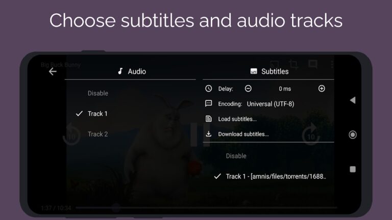 Amnis — Torrent Player для Android — скриншот 4