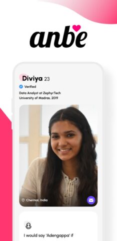Anbe — Date The Tamil Way для Android — скриншот 1