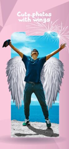 Angel Wings Cute Photo Editor для iOS — скриншот 5