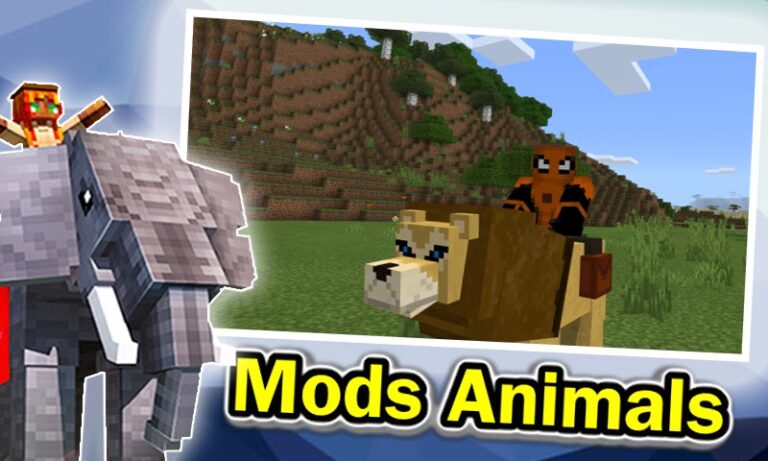 Животные мод для Minecraft PE для Android — скриншот 3