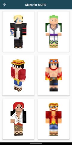 Anime Skins for Minecraft PE для Android — скриншот 3
