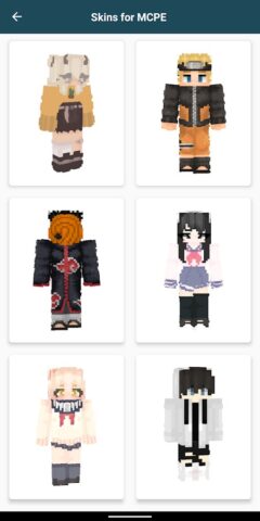 Anime Skins for Minecraft PE для Android — скриншот 5