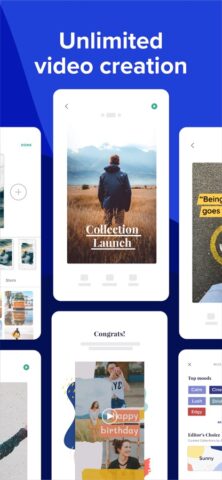 Animoto: Video Maker & Editor — скриншот 1