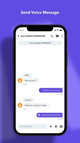 Anonymous Chat для Android — скриншот 4