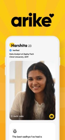 Arike — Where Malayalis Date для iOS — скриншот 1