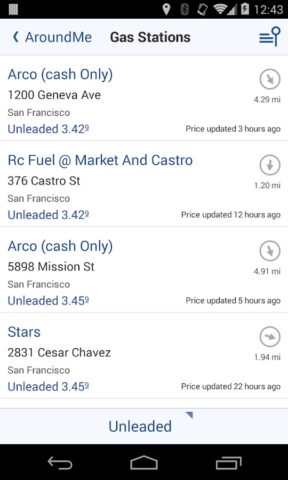 AroundMe для Android — скриншот 3