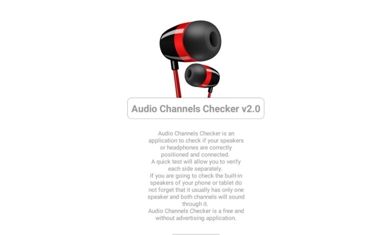 Audio Channels Checker для Android — скриншот 4