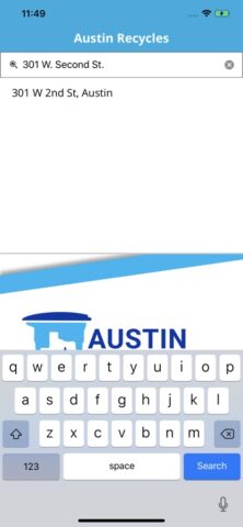 Austin Recycles для iOS — скриншот 2