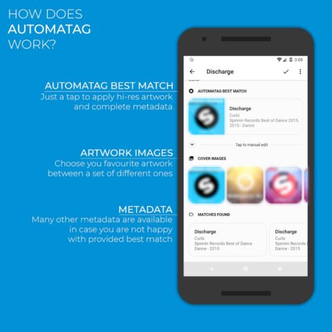 Automatic Tag Editor для Android — скриншот 2
