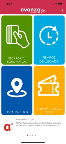 Avanzabus для iOS — скриншот 1