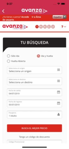 Avanzabus для iOS — скриншот 3