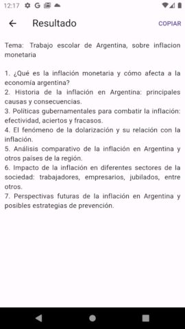 Ayuda Nerd для Android — скриншот 2