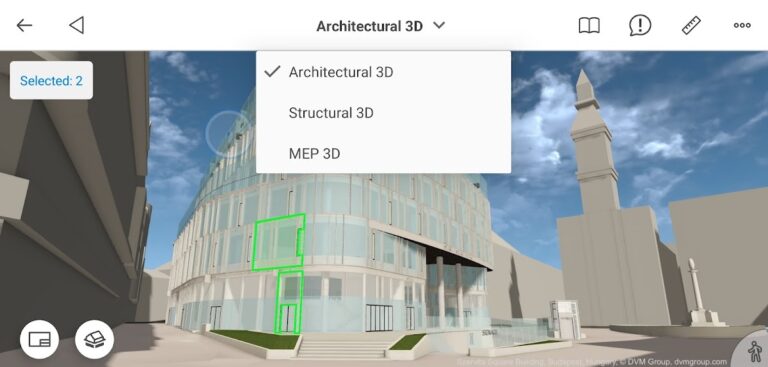 BIMx для Android — скриншот 1