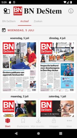 BN DeStem — Digitale krant для Android — скриншот 2
