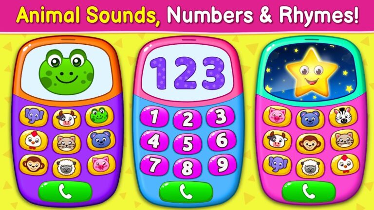 Baby Games: Piano & Baby Phone — скриншот 1