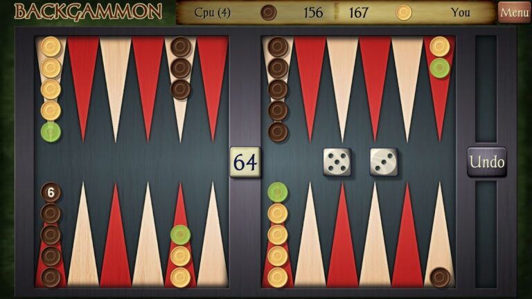 Backgammon для Android — скриншот 2