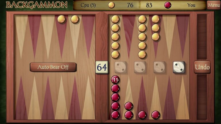 Backgammon для Android — скриншот 4