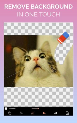 Сделать Белый фон для фото для Android — скриншот 4