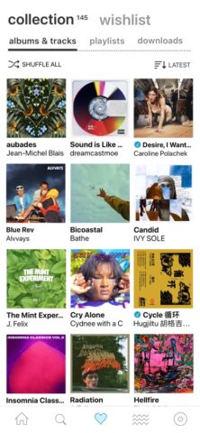 Bandcamp для iOS — скриншот 1