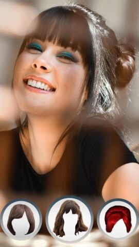 Челка К Лицу Камера для Android — скриншот 3