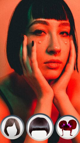 Челка К Лицу Камера для Android — скриншот 4