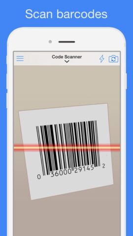 Barcode Reader for iPhone для iOS — скриншот 1