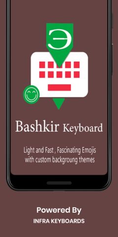 Bashkir Keyboard by Infra для Android — скриншот 1