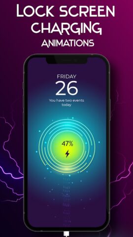 Charging Animation Effect для Android — скриншот 5