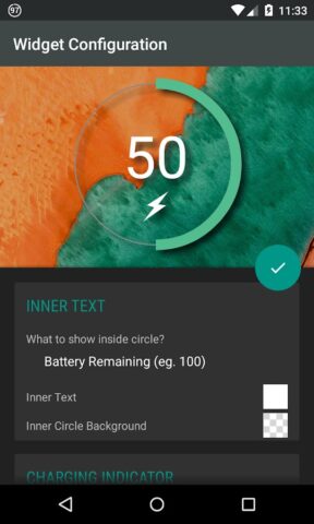 Battery Widget Reborn для Android — скриншот 2