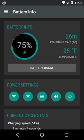Battery Widget Reborn для Android — скриншот 3
