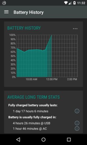 Battery Widget Reborn для Android — скриншот 4