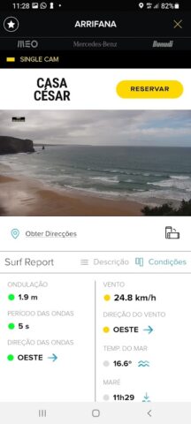 Beachcam для Android — скриншот 5