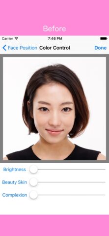 Beautiful ID Photo Creator для iOS — скриншот 3