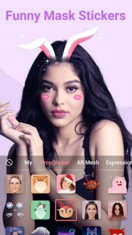 Камера красоты-Селфи, Наклейка для Android — скриншот 4