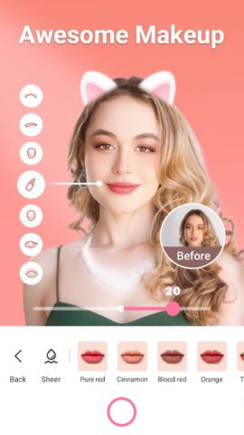Селфи-камера — Камера красоты для Android — скриншот 2