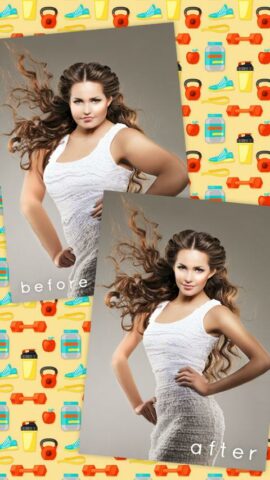Коллажи «До и после» для Android — скриншот 1