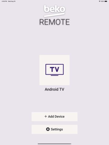 Beko Smart Remote для iOS — скриншот 1