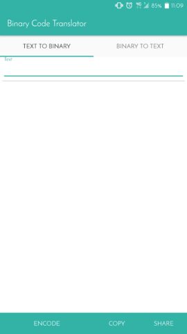 Binary Code Translator для Android — скриншот 1