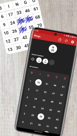 Bingo Generator & Caller для Android — скриншот 1