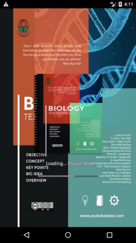 Biology Textbook для Android — скриншот 1