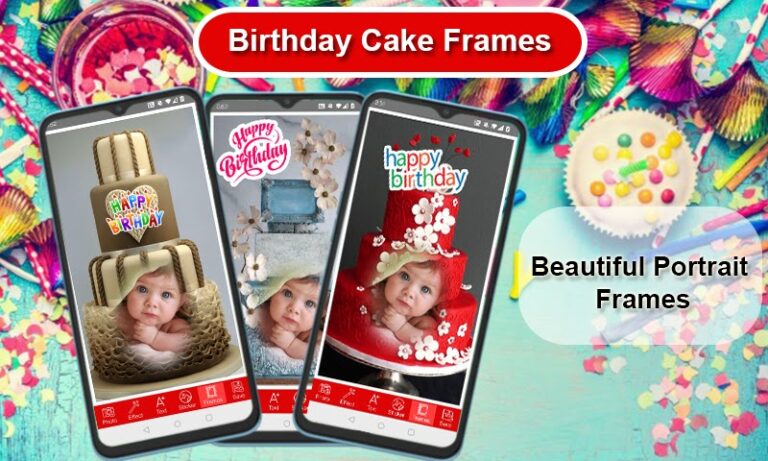 Рамки На День Рождения для Android — скриншот 2