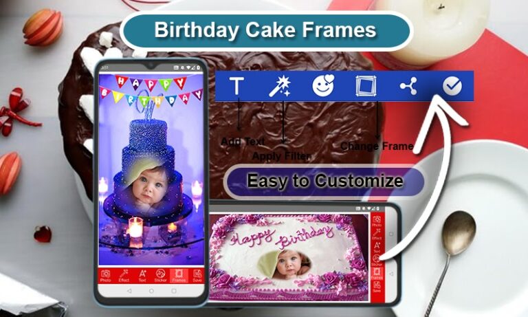 Рамки На День Рождения для Android — скриншот 4